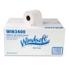 Windsoft Bath Tissue  Septic Safe  2-Ply  White  4 x 3 75  400 Sheets Roll  24 Rolls Carton (WIN 2400)