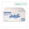 Windsoft Bath Tissue  Septic Safe  2-Ply  White  4 x 3 75  400 Sheets Roll  24 Rolls Carton (WIN 2400)