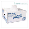 Windsoft Bath Tissue  Septic Safe  2-Ply  White  4 x 3 75  400 Sheets Roll  24 Rolls Carton (WIN 2400)