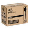 Dixie SmartStock Plastic Cutlery Refill  Spoons  6   Series-O Mediumweight  Black  40 Pack  24 Packs Carton (DIX SSS51)