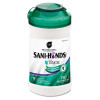 Sani Professional Hands Instant Sanitizing Wipes  6 x 5  White  150 Canister (NICP43572EA)