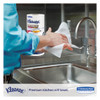 Kleenex Premiere Kitchen Roll Towels  White  70 Roll  24 Rolls Carton (KCC 13964)