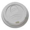 Dixie Dome Hot Drink Lids  8oz Cups  White  100 Sleeve  10 Sleeves Carton (DIX D9538)
