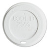 Eco-Products EcoLid 25  Recy Content Hot Cup Lid  White  F 10-20oz  100 PK  10 PK CT (ECP EP-HL16-WR)