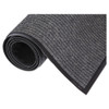 Crown Needle Rib Wipe and Scrape Mat  Polypropylene  36 x 120  Gray (CRO NR310 CHA)