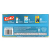 Glad ForceFlexPlus OdorShield Tall Kitchen Drawstring Trash Bags  13 gal  0 9 mil  24  x 28   White  204 Carton (CLO 70320)