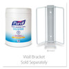 PURELL Sanitizing Hand Wipes  6 x 6 3 4  White  270 Canister  6 Canisters Carton (GOJ 9113-06)