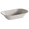 Chinet Savaday Molded Fiber Food Tray  Beige  6x4  250 BG  4 BG CT (HUH JUMP)