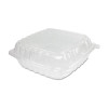 Dart ClearSeal Plastic Hinged Container  Large  9x9-1 2x3  Clear  100 Bag (DCC C95PST1)
