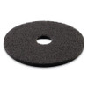 Boardwalk Stripping Floor Pads  18  Diameter  Black  5 Carton (PAD 4018 BLA)
