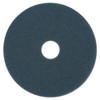 Boardwalk Scrubbing Floor Pads  17  Diameter  Blue  5 Carton (PAD 4017 BLU)