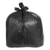 Trinity Plastics Low-Density Can Liners  60 gal  2 4 mil  38  x 58   Black  100 Carton (TRN ML3858XH)