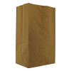 General Grocery Paper Bags  57 lbs Capacity  1 8 BBL  10 13 w x 6 75 d x 14 38 h  Kraft  500 Bags (BAG SK1857)