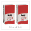 GOJO Cherry Gel Pumice Hand Cleaner  5000 ml Refill  2 Carton (GOJ 7590-02)