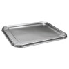 Boardwalk Half Size Aluminum Steam Table Pan Lid  Deep  100 Carton (BWK LIDSTEAMHF)