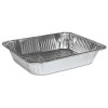 Boardwalk Half Size Aluminum Steam Table Pan  Deep  100 Carton (BWK STEAMHFDP)