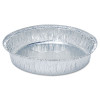Boardwalk Round Aluminum To-Go Containers  9  Dia   500 Carton (BWK ROUND9)