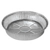 Boardwalk Round Aluminum To-Go Containers  9  Dia   500 Carton (BWK ROUND9)