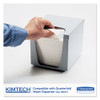 Kimtech SCOTTPURE Wipers  1 4 Fold  12 x 15  White  100 Box  4 Carton (KCC 06121)