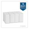 Georgia Pacific Professional Blue Select Multi-Fold 2 Ply Paper Towel  9 1 5 x 9 2 5  White 125 PK  16 PK CT (GPC 210)