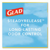 Glad OdorShield Tall Kitchen Drawstring Bags  13 gal  0 78 mil  24  x 27 38   White  240 Carton (CLO 78361)