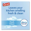 Glad OdorShield Tall Kitchen Drawstring Bags  13 gal  0 78 mil  24  x 27 38   White  240 Carton (CLO 78361)
