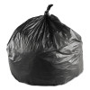 Inteplast Group High-Density Commercial Can Liners  10 gal  6 microns  24  x 24   Black  1 000 Carton (IBS EC242406K)