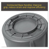 Rubbermaid Commercial Round Brute Container  Plastic  20 gal  Yellow (RCP 2620 YEL)