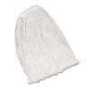 Rubbermaid Commercial Economy Cotton Mop Heads  Cut-End  Ctn  WH  32 oz  1-in  White Headband  12 CT (RCP V119)