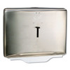 Scott Personal Seat Toilet Seat Cover Dispenser  Stainless Steel  16 6 x 12 3 x 2 5 (KCC 09512)