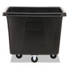 Rubbermaid Commercial Cube Truck  500 lb Capacity  Black (RCP 4616 BLA)