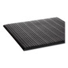 Crown Ribbed Vinyl Anti-Fatigue Mat  36 x 60  Black (CRO FL3660 BLA)