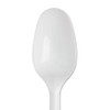 Dixie SmartStock Plastic Cutlery Refill  Teaspoon  5 5   Series-B Mediumweight  White  40 Pack  24 Packs Carton (DIX SSS21P)