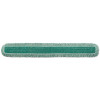 Rubbermaid Commercial HYGEN HYGEN Dust Mop Heads With Fringe  Green  60 in   Microfiber  Cut-End (RCP Q460 GRE)