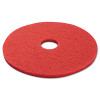 Boardwalk Buffing Floor Pads  17  Diameter  Red  5 Carton (PAD 4017 RED)