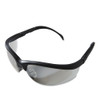 MCR Safety Klondike Safety Glasses  Black Matte Frame  Clear Mirror Lens (CWS KD119)