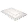 Rubbermaid Commercial Food Tote Box Lids  12w x 18d  Clear (RCP 3310 CLE)