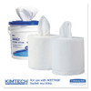 Kimtech WetTask System for Solvents  Wipers Only  9 x 15  White  275 Roll  2 Roll Carton (KCC 06006)