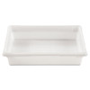 Rubbermaid Commercial Food Tote Boxes  8 5gal  26w x 18d x 6h  White (RCP 3508 WHI)