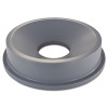 Rubbermaid Commercial Round BRUTE Funnel Top Receptacle  22 38w x 5h  Gray (RCP 3543 GRA)