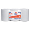 WypAll X70 Cloths  Center-Pull  9 4 5 x 13 2 5  White  275 Roll  3 Rolls Carton (KCC 41702)