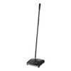 Rubbermaid Commercial Brushless Mechanical Sweeper  44  Handle  Black Yellow (RCP 4215-88 BLA)