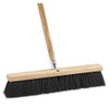 Boardwalk Floor Brush Head  18  Wide  Black  Medium Weight  Polypropylene Bristles (BWK 20618)