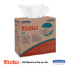 WypAll X50 Cloths  POP-UP Box  9 1 10 x 12 1 2  White  176 Box  10 Boxes Carton (KCC 83550)