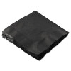 Hoffmaster Beverage Napkins  2-Ply  9 1 2 x 9 1 2  Black  1000 Carton (HFM 180313)