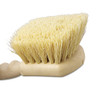 Boardwalk Utility Brush  Tampico Fill  8 1 2  Long  Tan Handle (BWK 4208)