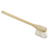 Boardwalk Utility Brush  Nylon Fill  20  Long  Tan Handle (BWK 4420)