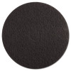 Boardwalk High Performance Stripping Floor Pads  20  Diameter  Grayish Black  5 Carton (PAD 4020 HIP)