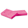 Boardwalk Small Cellulose Sponge  3 3 5 x 6 1 2   9 10  Thick  Pink  2 Pack  24 Packs CT (PAD CS1A)