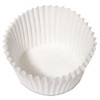 Hoffmaster Fluted Bake Cups  4 1 2 dia x 1 1 4h  White  500 Pack  20 Pack Carton (HFM 610032)